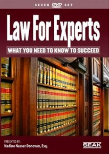 Law for Experts: What You Need to Know to Succeed-DVD Set
